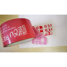 Custom tamper proof void packaging sticker tape security seals